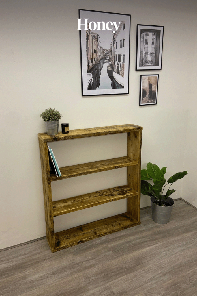 Home » Shop » MARY – Rustic Reclaimed Wood Bookcase-Vintage Bookshelf ...