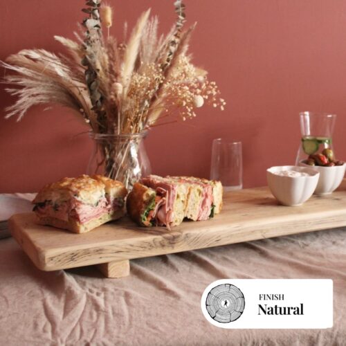 EXETER- Rustic Charcuterie Board- Reclaimed Large Wooden Serving Board- Rustic Platter-Cheese Board- Wedding Platter Buffet Board