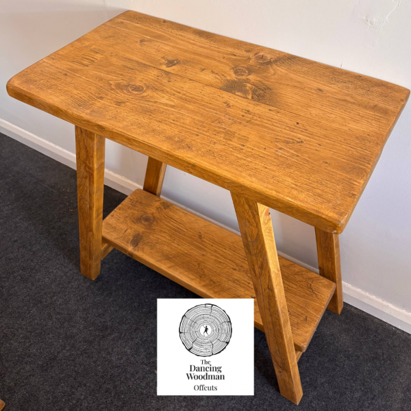 NORTHLANDS-Rustic Bathroom Vanity Unit 70x40cm Oak