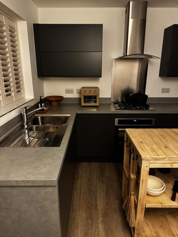 COPSEWOOD- Rustic Butchers Block-Worktop Made From Reclaimed Wood- Farmhouse Style Kitchen Island Block