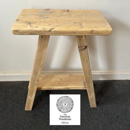 NORTHLANDS-Rustic Bathroom Vanity Unit 50x30cm Natural Finish