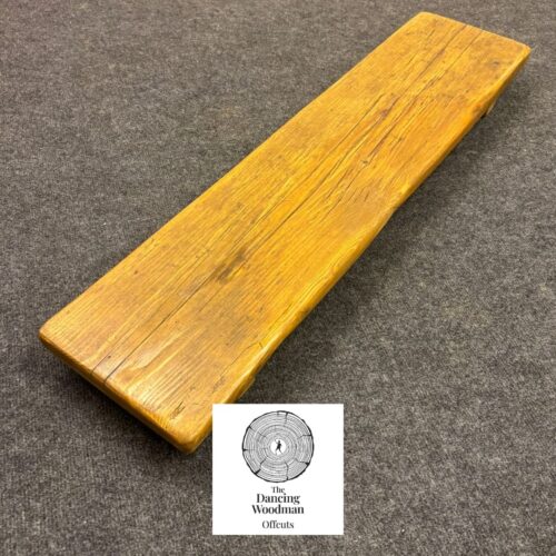 JAMES-Rustic Bath Caddy 90 cm Oak Finish