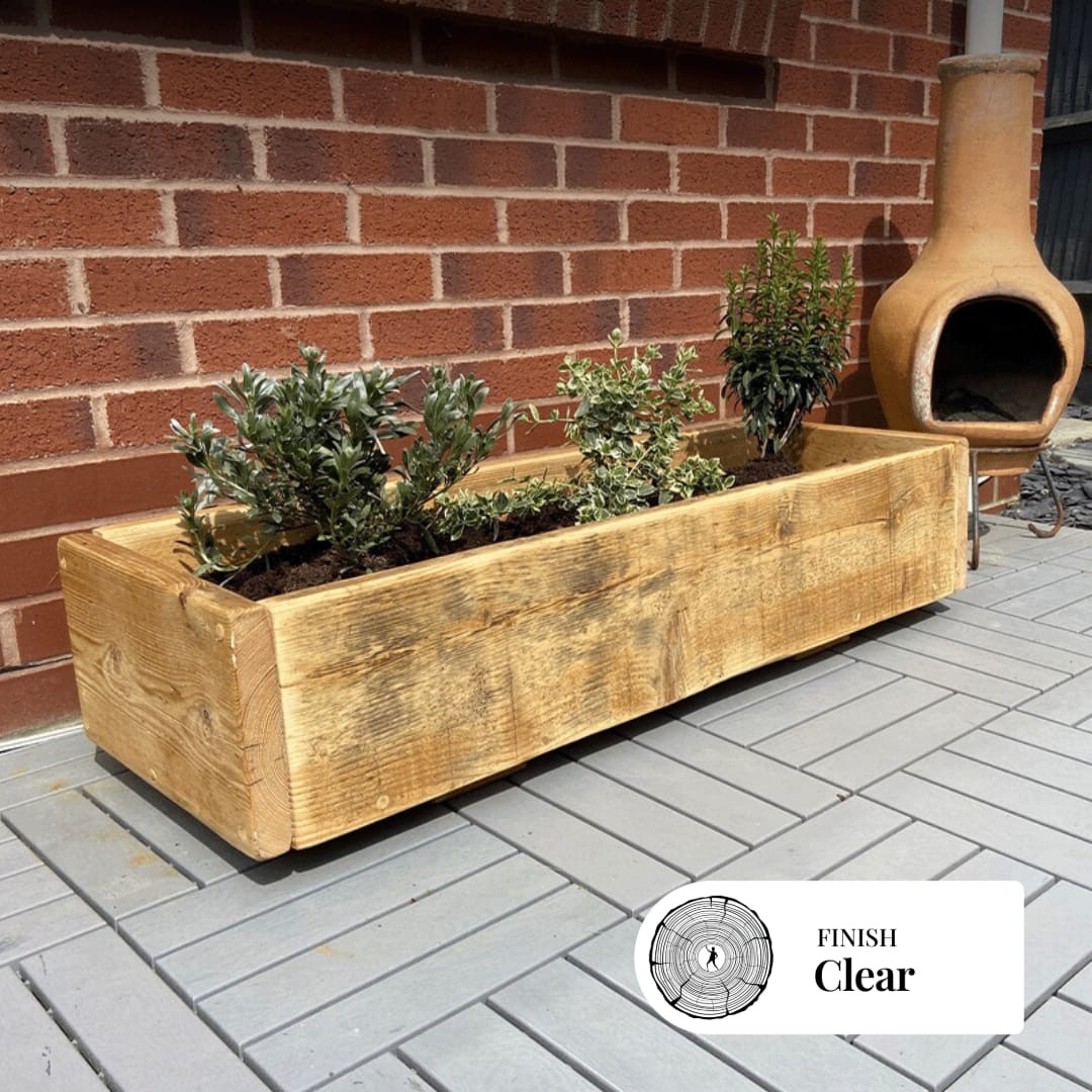 ITCHEN - Modern Rustic Reclaimed Wooden Garden Planter