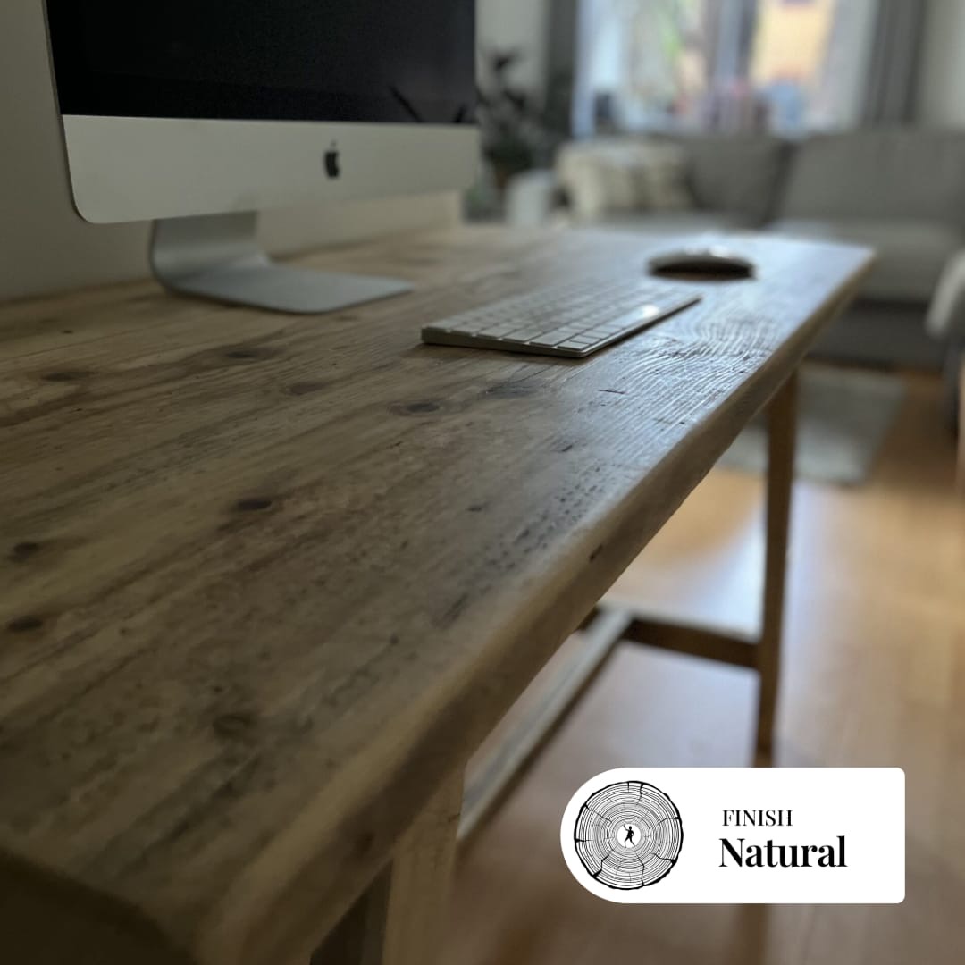 JASMINE- Rustic Desk- Made From Reclaimed Wood-For Home or Office