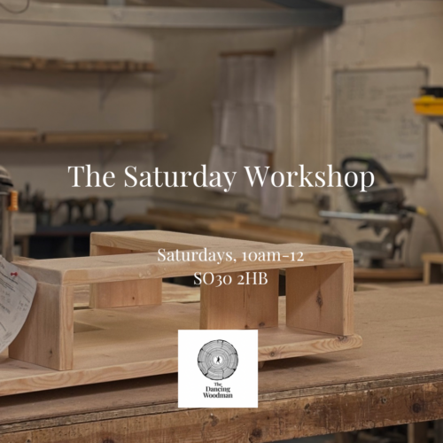 The Saturday Workshop- Saturday 16th May 10am-12pm