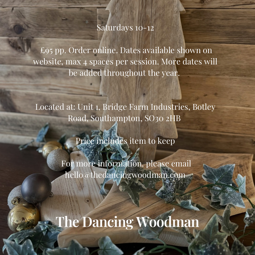 The Saturday Christmas Workshop- Saturday 12th December 10am-12pm